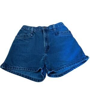 Vintage 90s Bonjour High Waisted Denim Booty Shorts / XS Waist 24 -